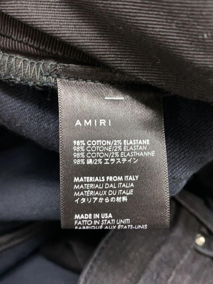 AMIRI◆スキニーパンツ/31/コットン/BLK/626_画像5