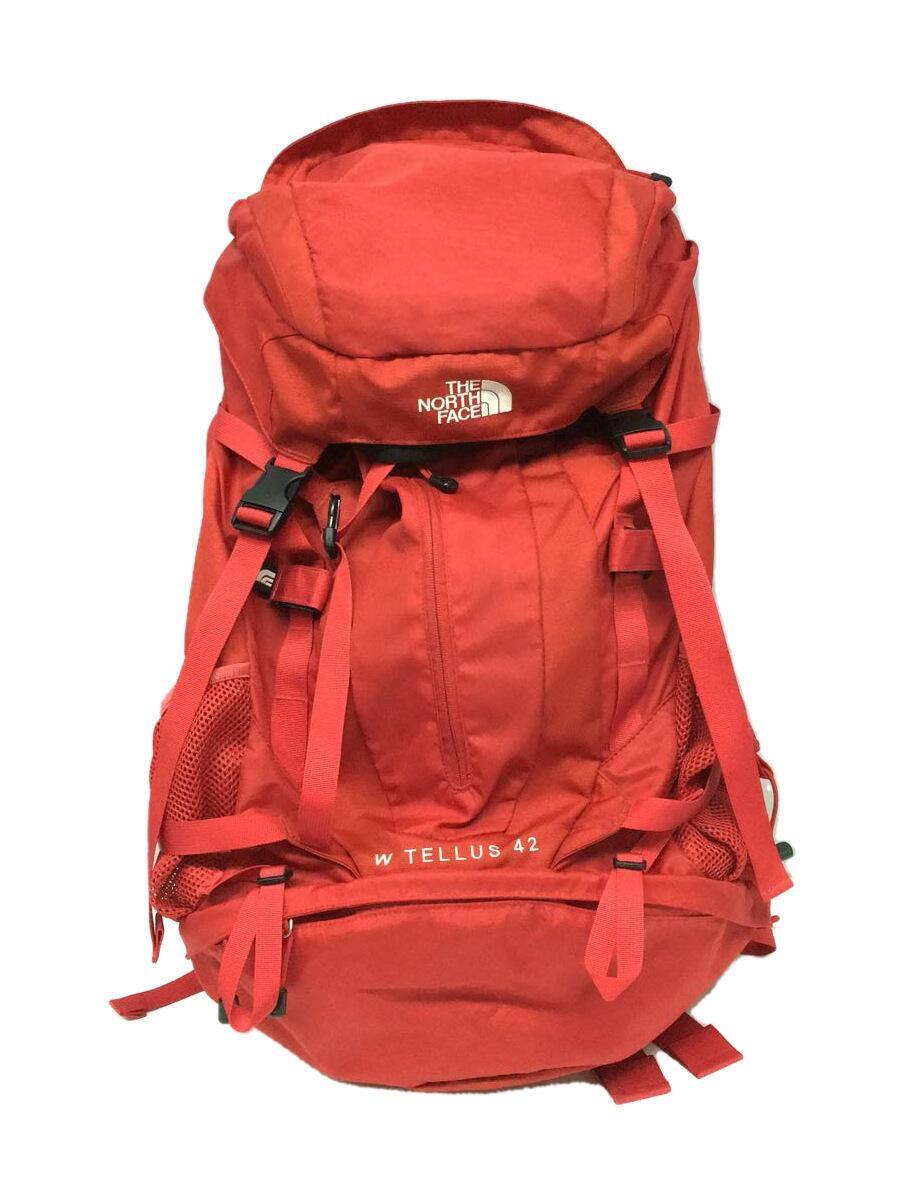THE NORTH FACE◆リュック/-/RED/無地/NMW06101