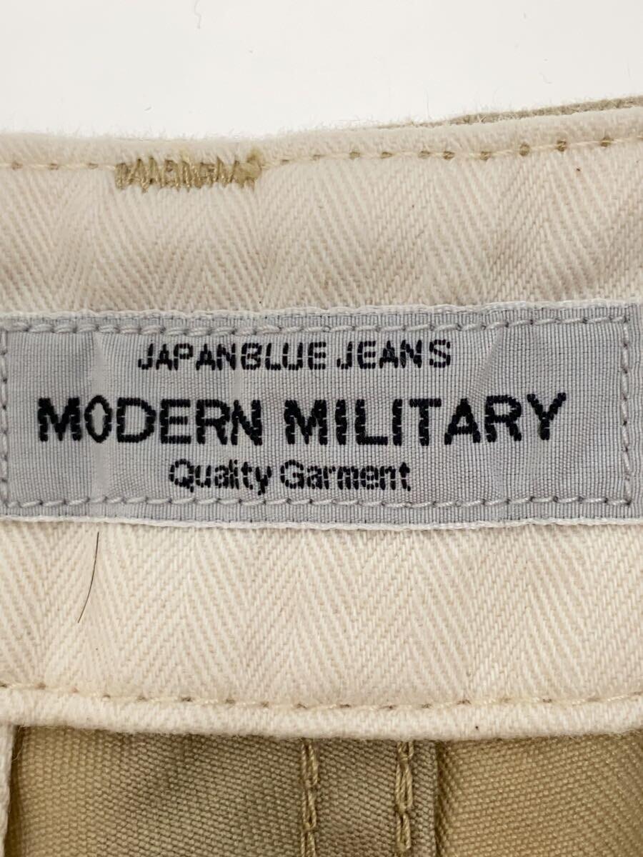 JAPAN BLUE JEANS◆ボトム/28/コットン/BEG/J17233J01/MODERN MILITARY/モダンミリタリーチノ_画像4