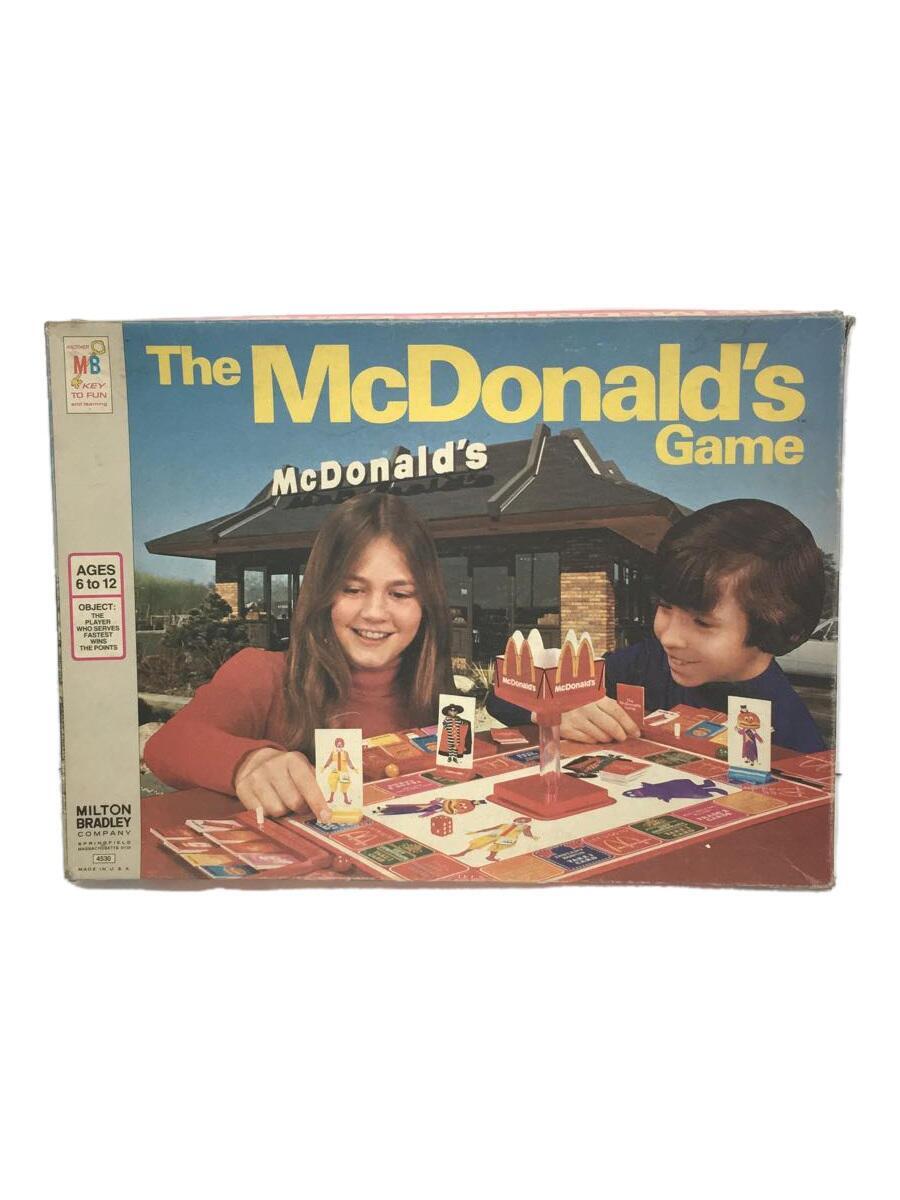 70s/Milton Bradley社/McDonald’s Vintage Board Game Box