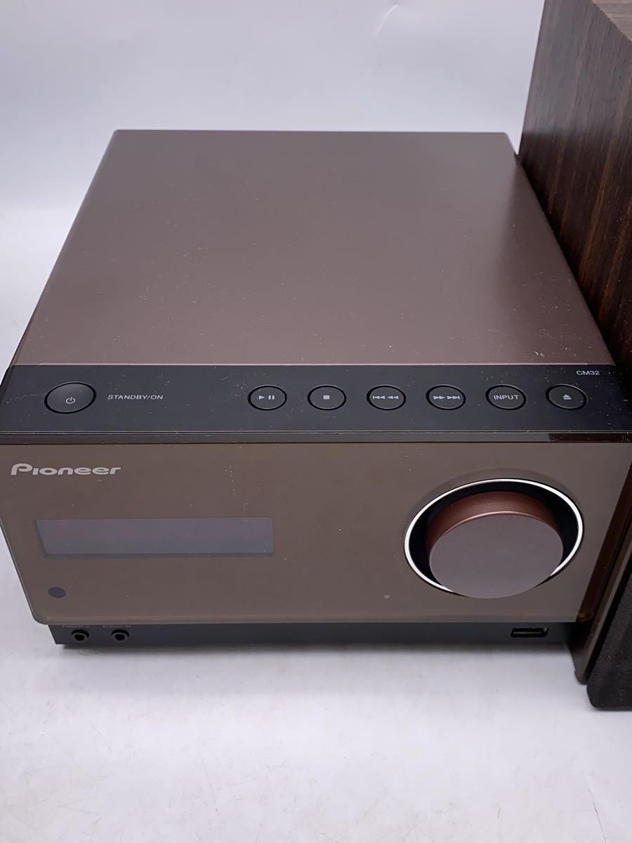 Pioneer◆パイオニア/CDミニコンポ X-CM32BT-T ブラウン/Bluetooth機能搭載_画像2