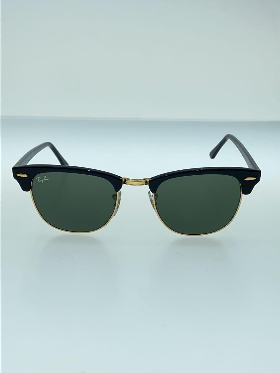 Ray-Ban◆サングラス/プラスチック/BLK/GRN/メンズ/RB3016