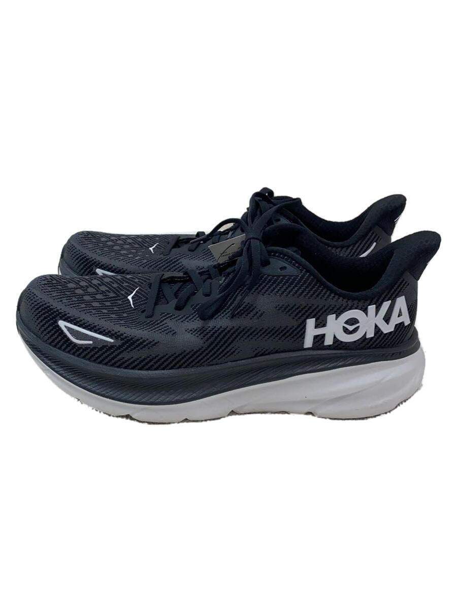 HOKA ONE ONE◆ホカオネオネ/ローカットスニーカー/28cm/BLK/1127895