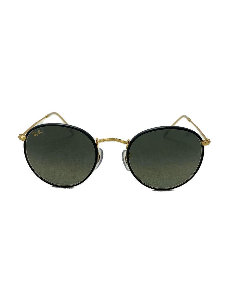 Ray-Ban◆サングラス/ボストン/BLK/BLK/メンズ/RB3447-J-M