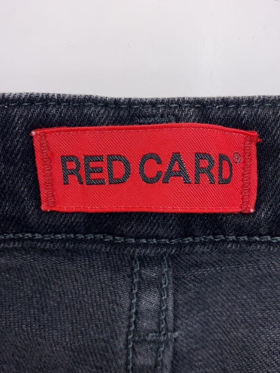RED CARD◆ボトム/23/コットン/BLK/無地/44403HR/黒_画像4