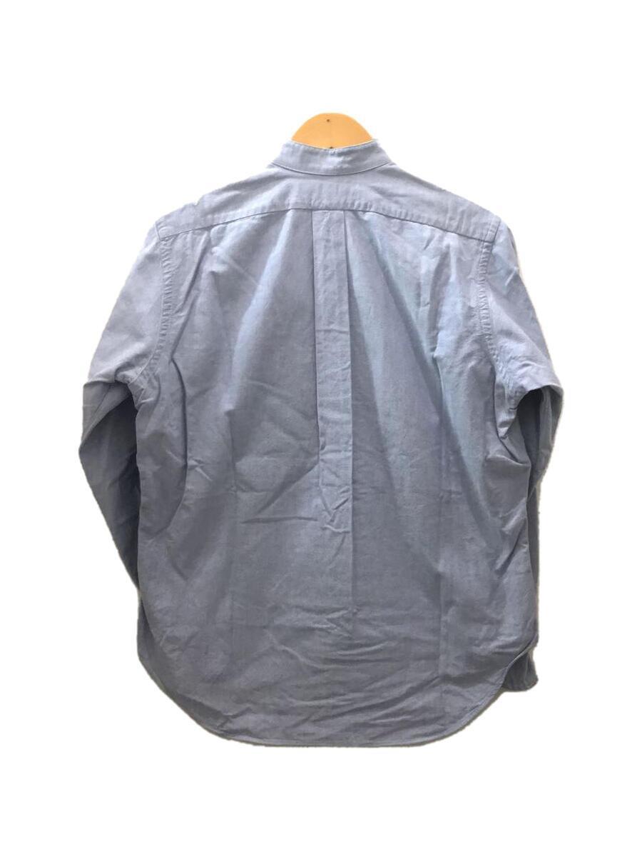individualized shirts◆バンドカラーシャツ/長袖シャツ/14.5/コットン/BLU_画像2