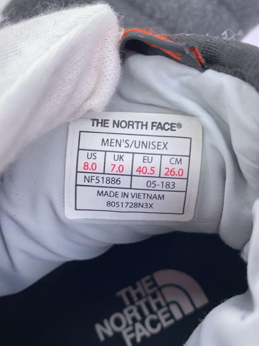 THE NORTH FACE◆THE NORTH FACE ザノースフェイス/ブーツ/26cm/GRY/8051725N3X_画像5