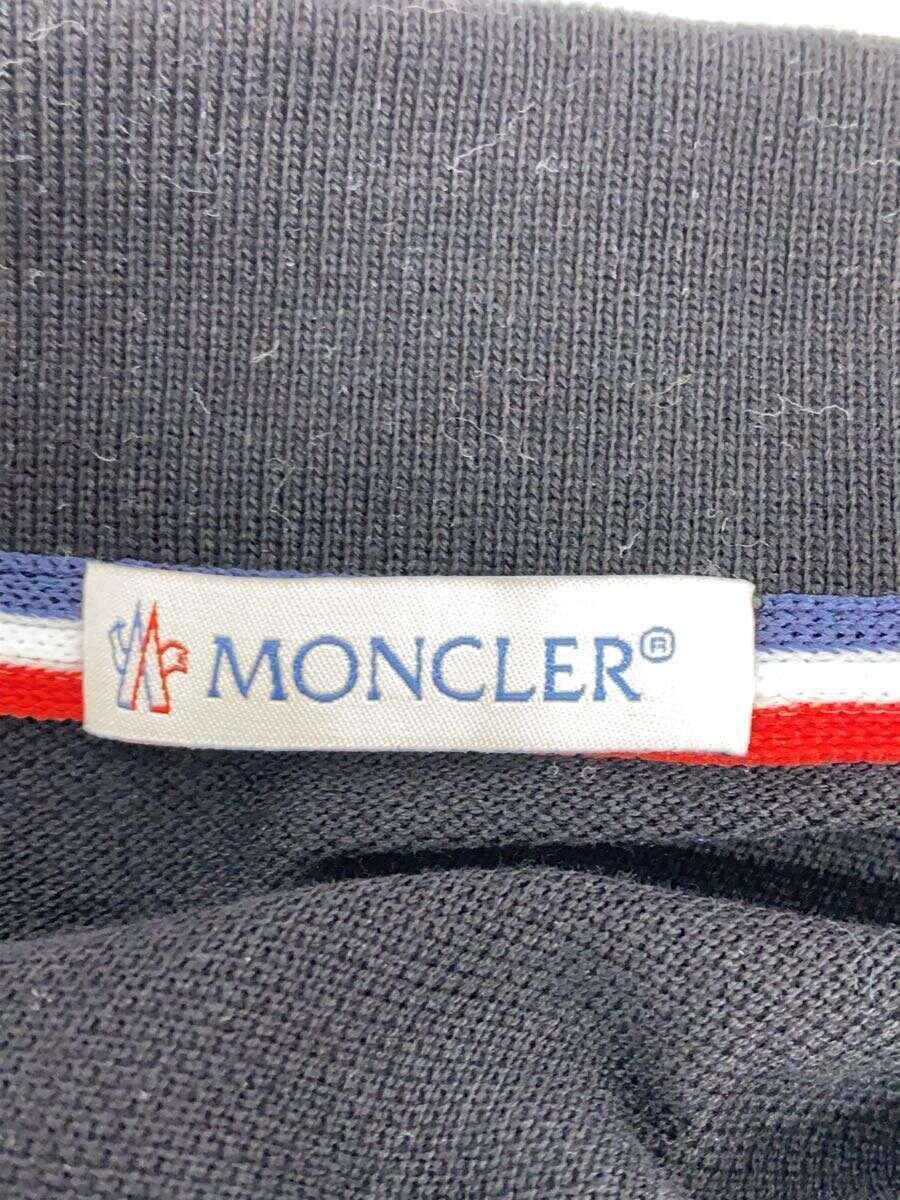 MONCLER◆ポロシャツ/-/コットン/BLK/無地/e10918345600 84556_画像3