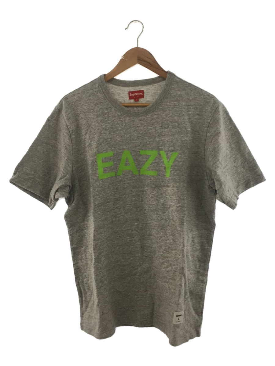 Supreme◆20SS Eazy S/S Top/Tシャツ/L/コットン/GRY_画像1
