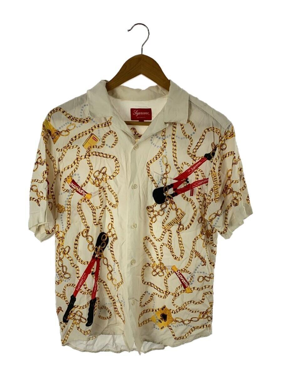 公式通販 Supreme◇20AW/Chains Rayon S/S Shirt/半袖シャツ/S