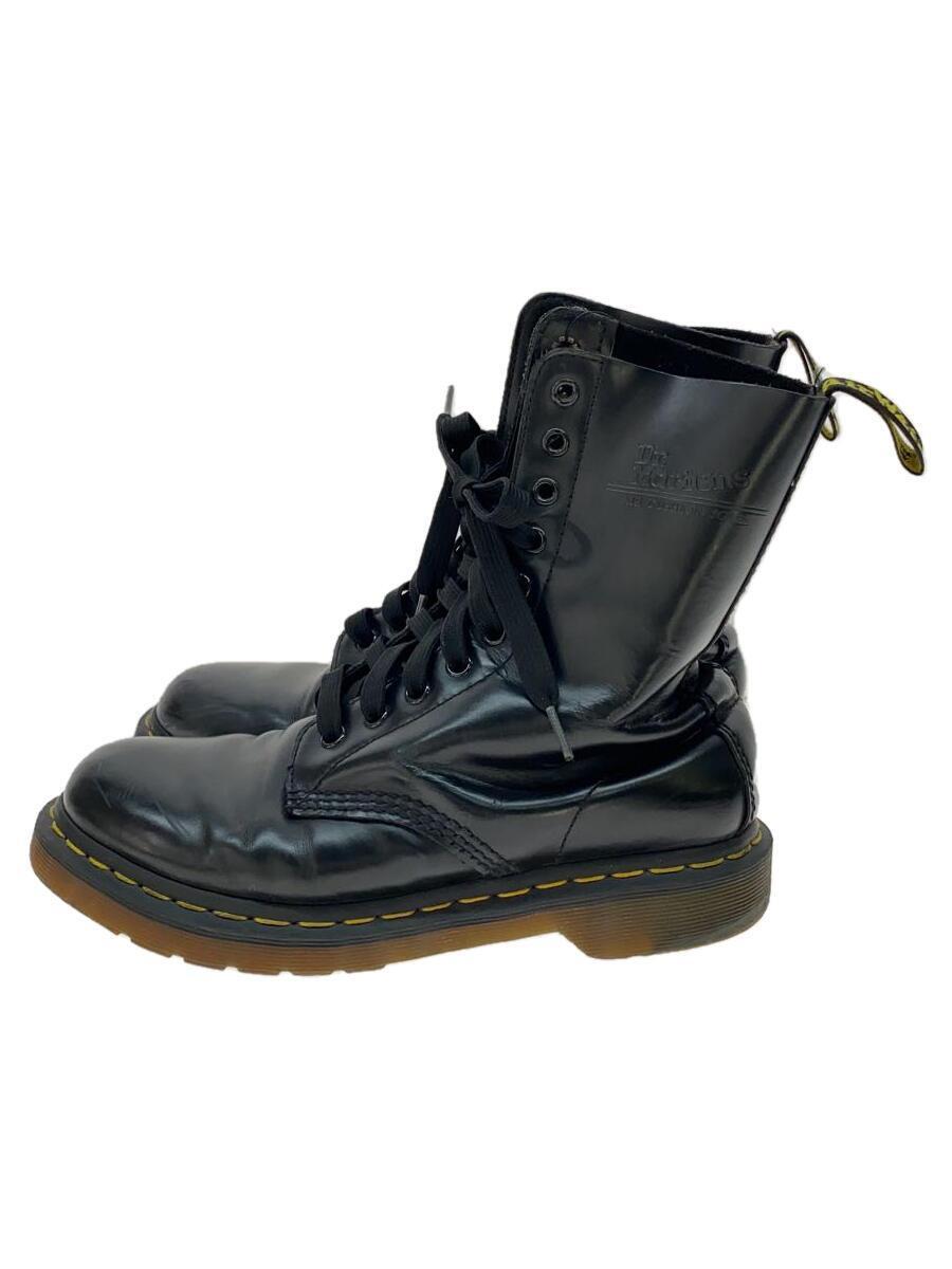 Dr.Martens◆レースアップブーツ/UK6/BLK/10ホール