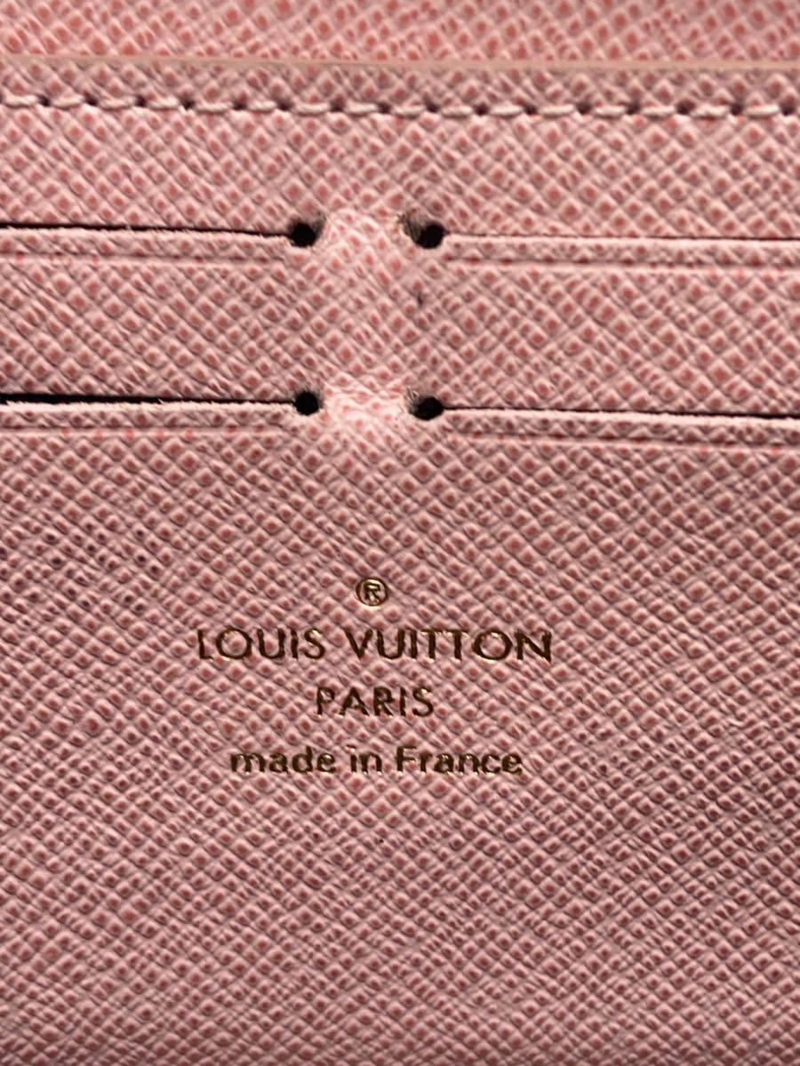 LOUIS VUITTON◆ポルト・フォイユ・クレマンス_モノグラム・キャンバス_BRW_ローズバレリーヌ/PVC/BRW/レディース_画像3