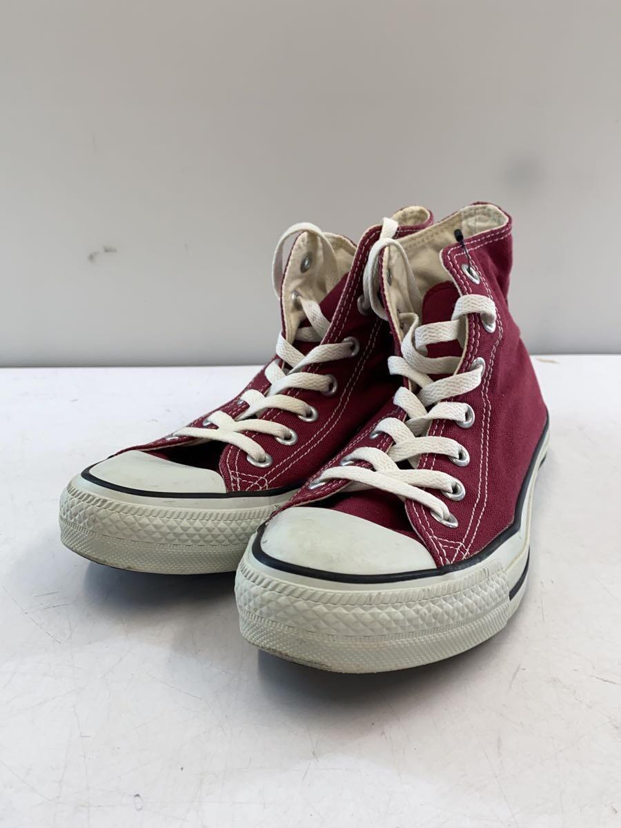 CONVERSE◆ALL STAR HI/オールスター/ハイカットスニーカー/24cm/レッド/キャンバス/1C032_画像2