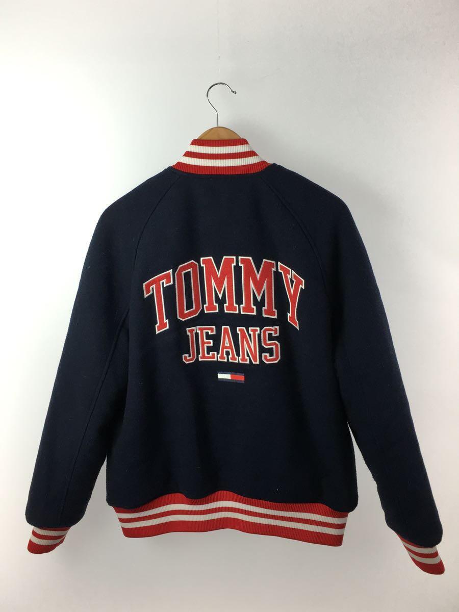 TOMMY JEANS◆スタジャン/M/ウール/NVY/DM0DM08757_画像2