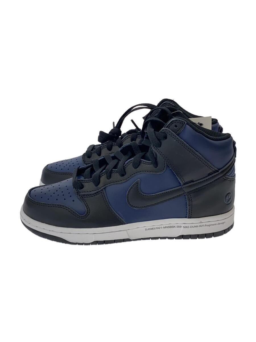 NIKE◆FRAGMENT DUNK HIGH CITY PACK MIDNIGHT/25.5cm/NVY/DJ0383-400_画像1