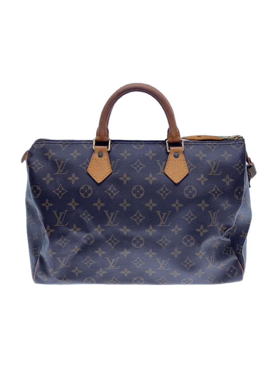 LOUIS VUITTON◆1)スピーディ40_モノグラム・キャンバス_BRW/PVC/ブラウン/M41522