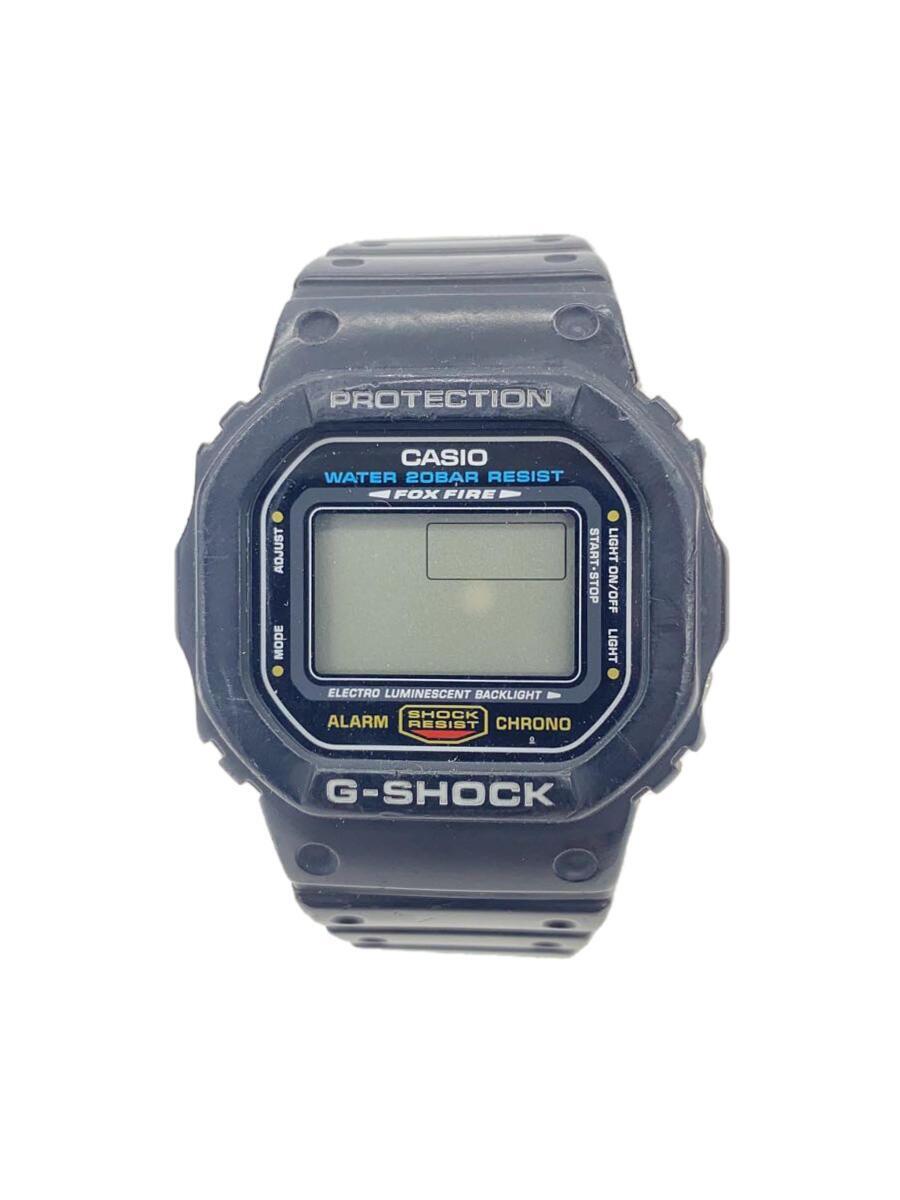 CASIO◆クォーツ腕時計・G-SHOCK/デジタル/WHT/BLK_画像1