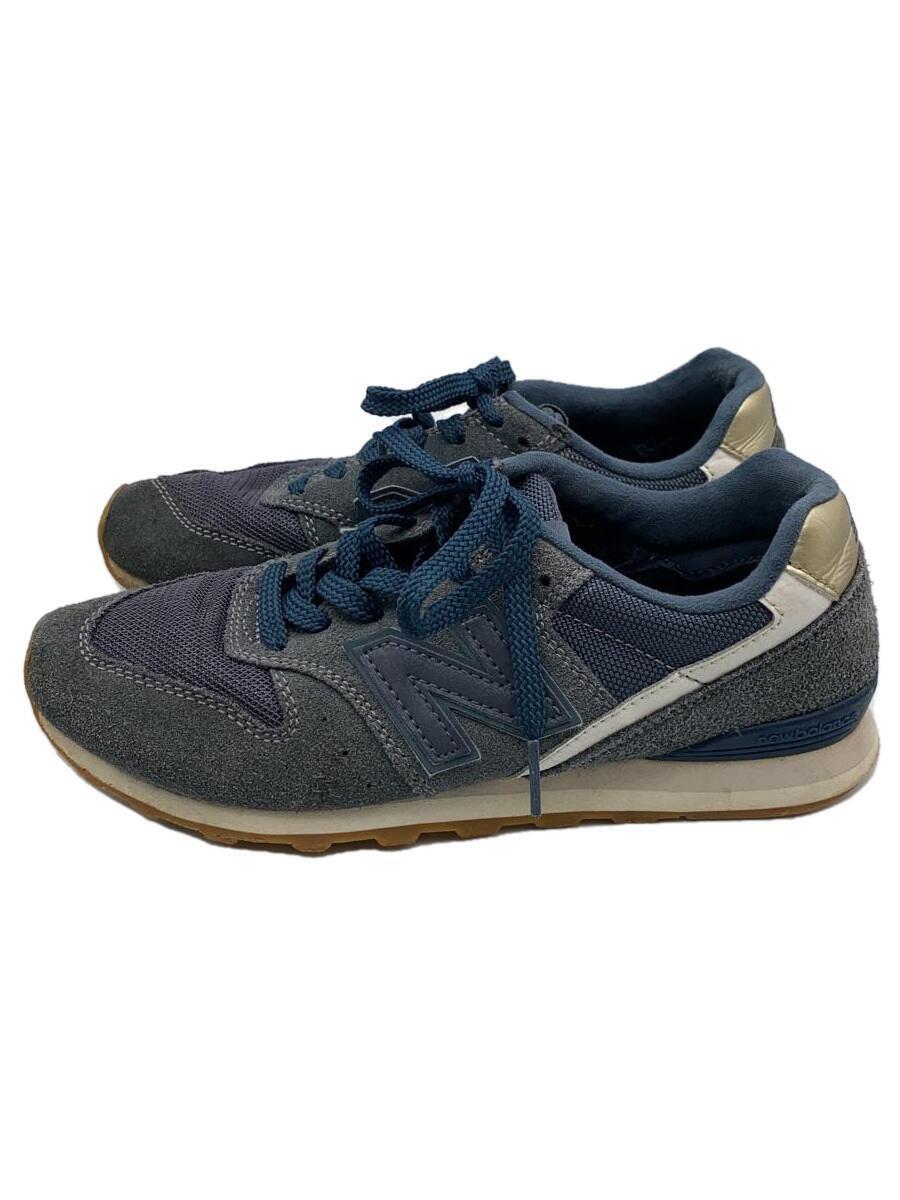 NEW BALANCE◆WL996/ネイビー/23cm_画像1