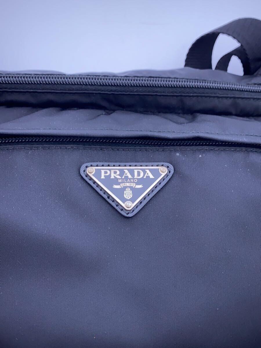 PRADA◆ショルダーバッグ/ナイロン/BLK/ブラック_画像5