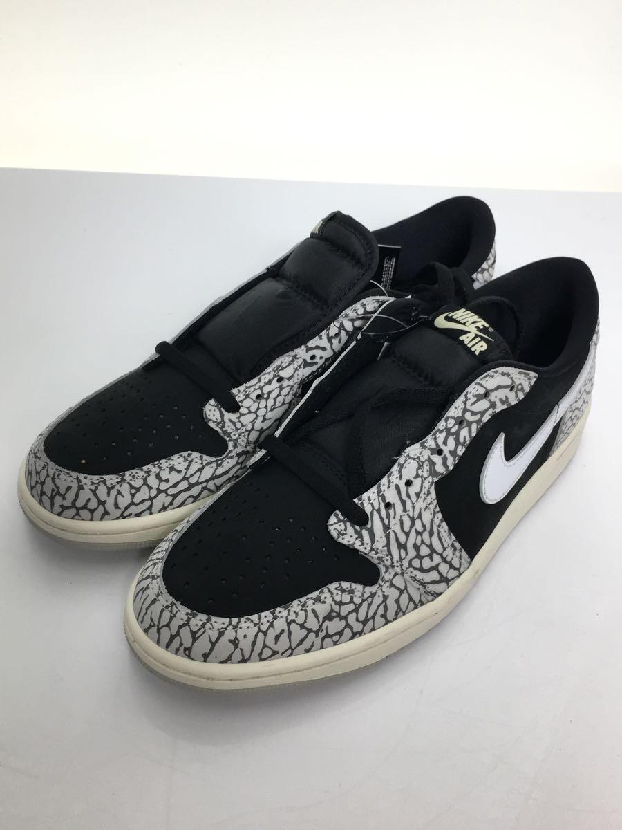 NIKE◆AIR JORDAN 1 LOW OG_エアジョーダン1 レトロ ロー OG/27.5cm/BLK_画像2