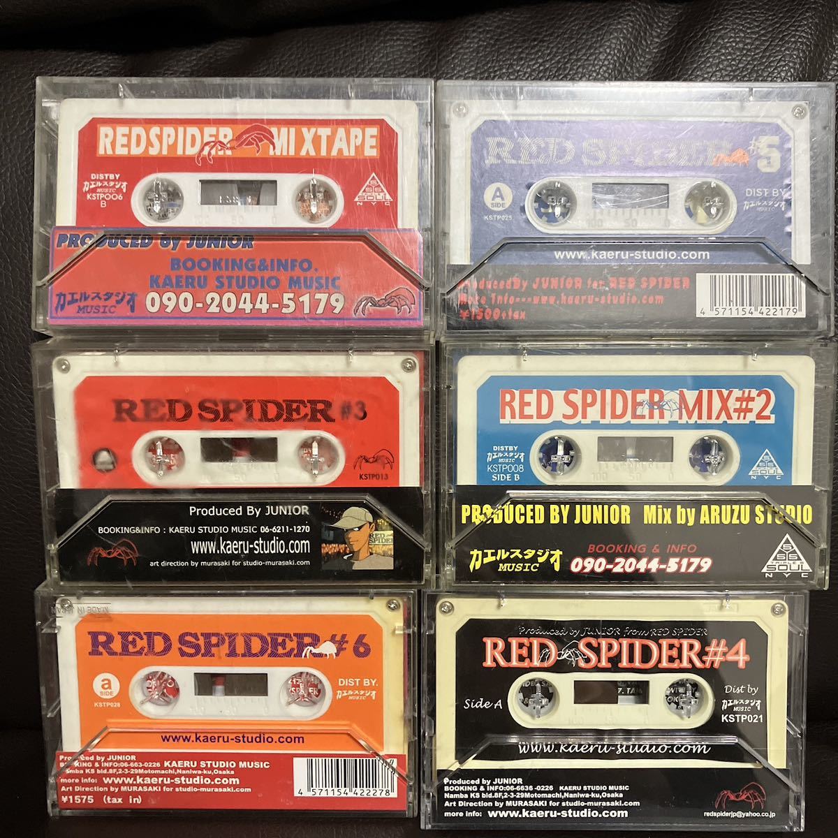 CD付 REGGAE MIXTAPE DJ RED SPIDER JUNIOR コンプリート 6本セット★MIGHTY CROWN JAM ROCK DESIER MURO KIYO KOCOの画像2