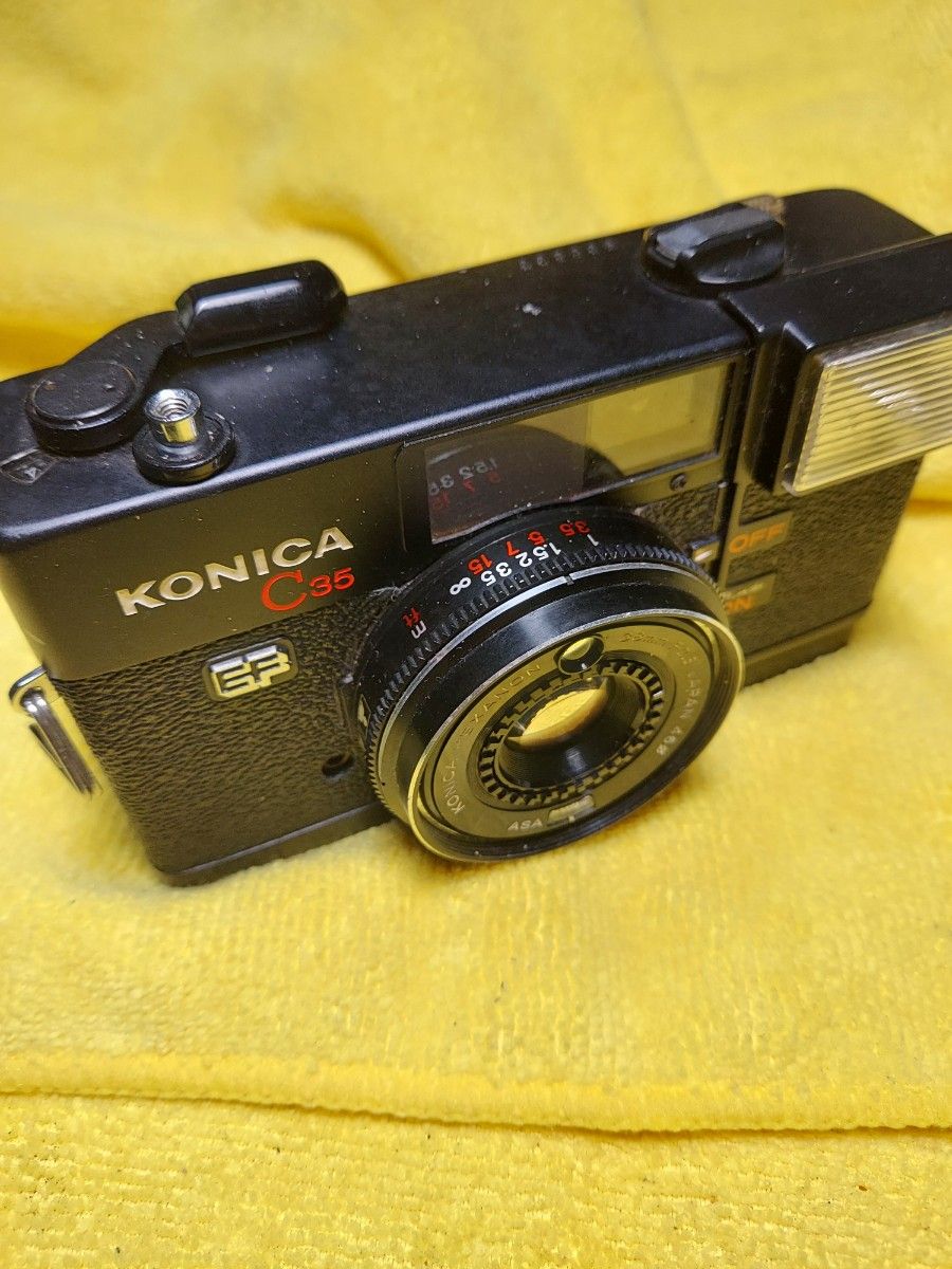 konica c35 ef ピッカリコニカ フィルムカメラ コニカ 昭和レトロ