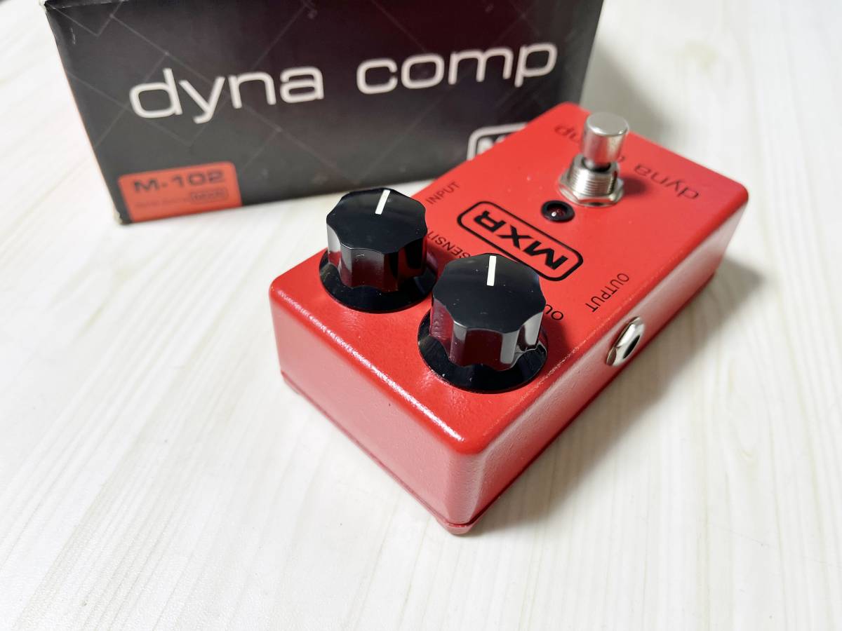 即決 MXR dyna comp M-102 ダイナコンプ コンプレッサー 定番_画像2