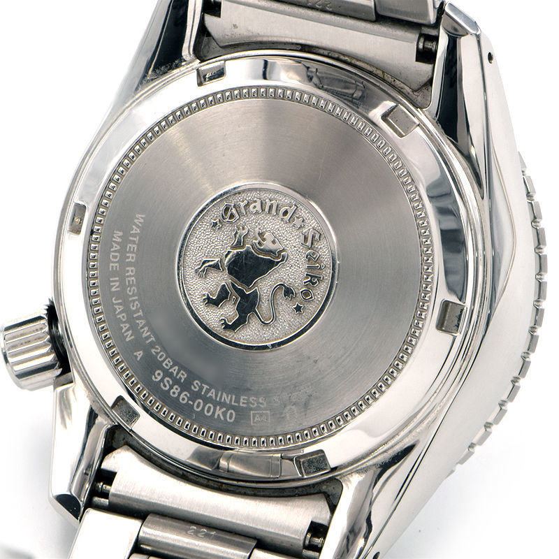 [3 year guarantee ] Grand Seiko men's SBGJ237 sport collection 9S86-00K0 box guarantee GMT midnight blue self-winding watch wristwatch used free shipping 