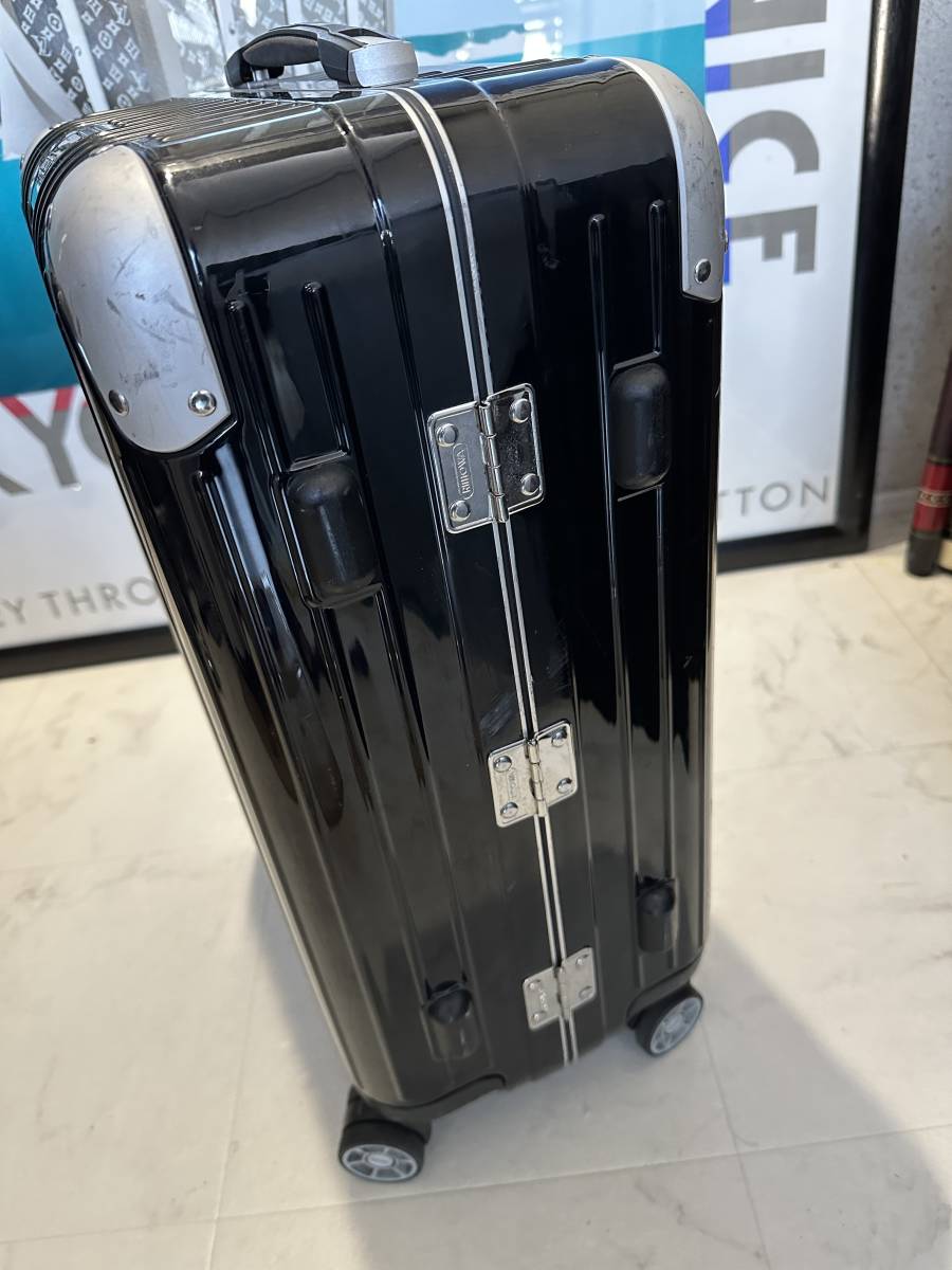 [ prompt decision / immediate payment ]!! machine inside bringing in size!!RIMOWA LIMBO Rimowa Lynn bo suitcase multi wheel 4 wheel black black 35L 881.53 37L degree 