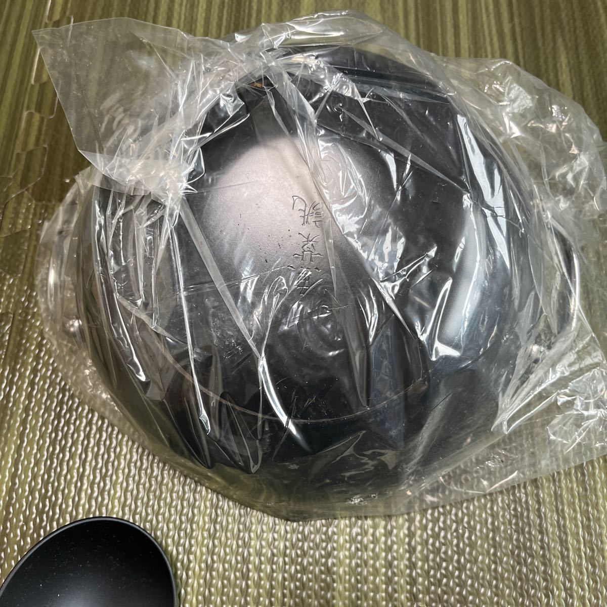 新品 EPON エポン 天ぷら鍋　中華鍋　両手鉄鍋26m　お玉　天ぷらアミ付きセット