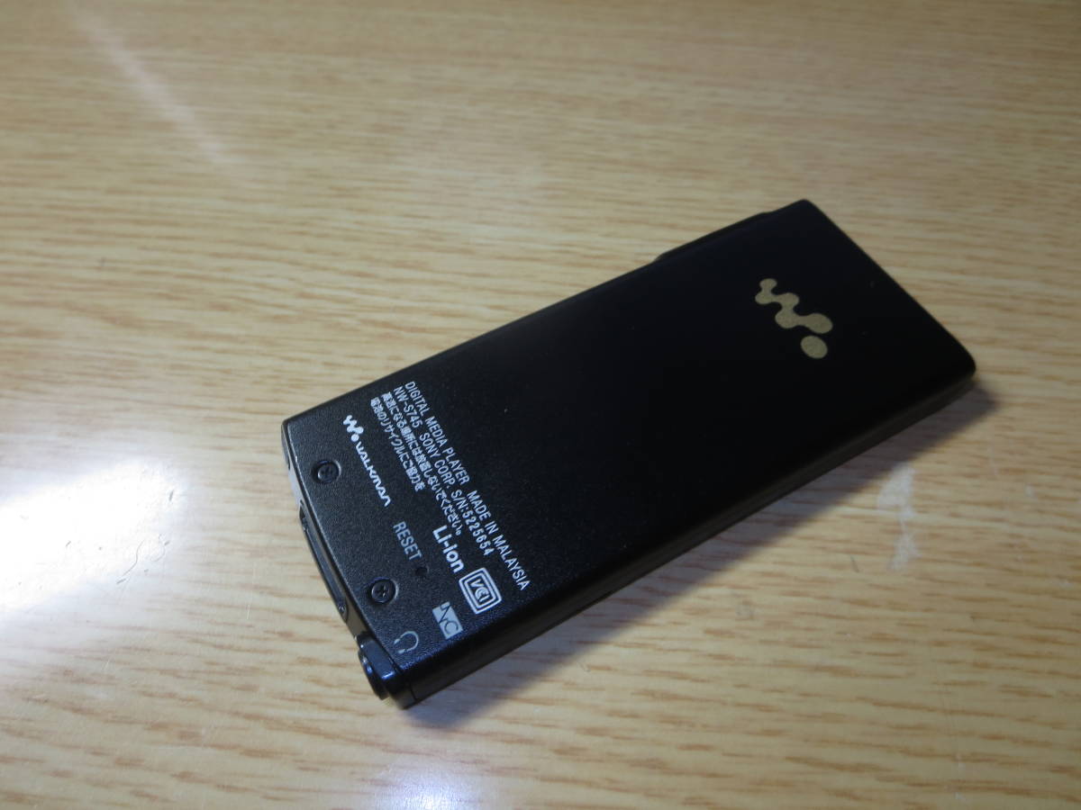 1円～最落無　ソニーウォークマン　NW-S745　大容量16GB　ブラック_画像4