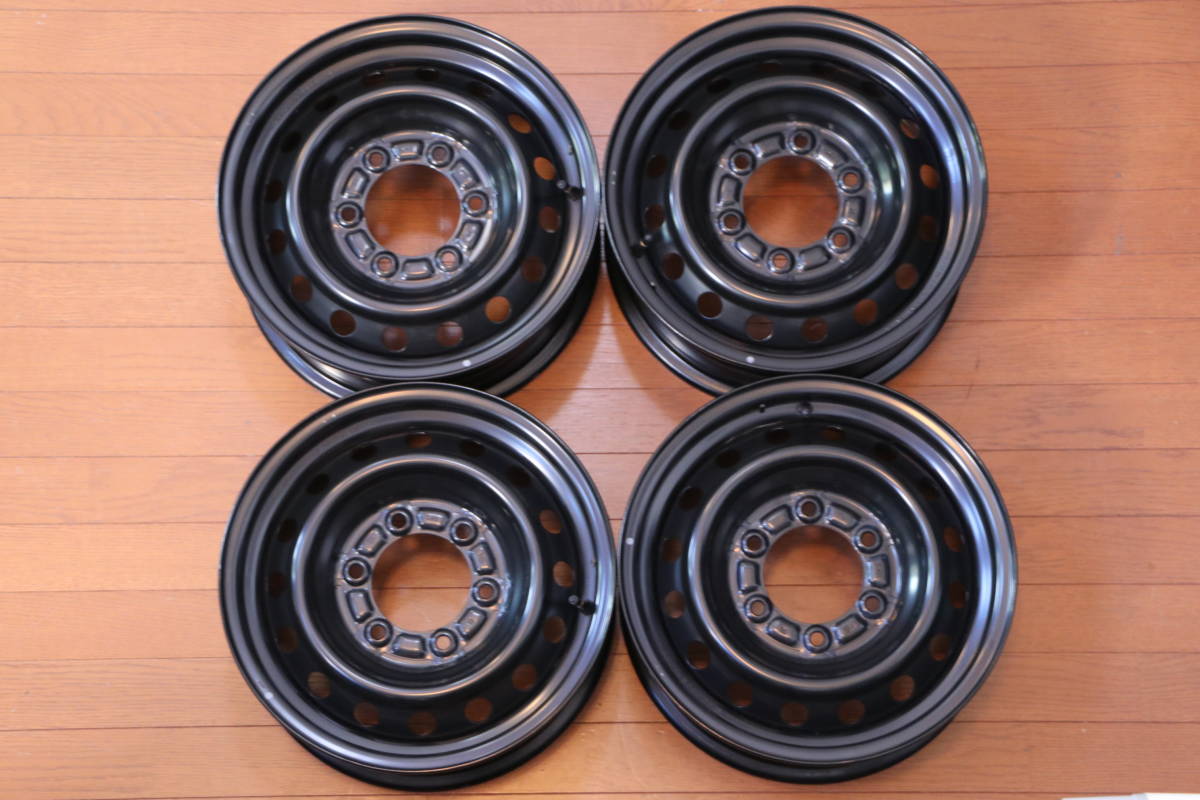 新車外し！純正ホイール 200系 ハイエース レジアスエース 15×6J 4本 　TOYOTA純正 トヨタ純正ホイール_画像1