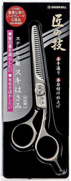 【vaps_3】匠の技 ステンレス製スキはさみ G-5002 スキばさみ 散髪 ハサミ 送込_画像2