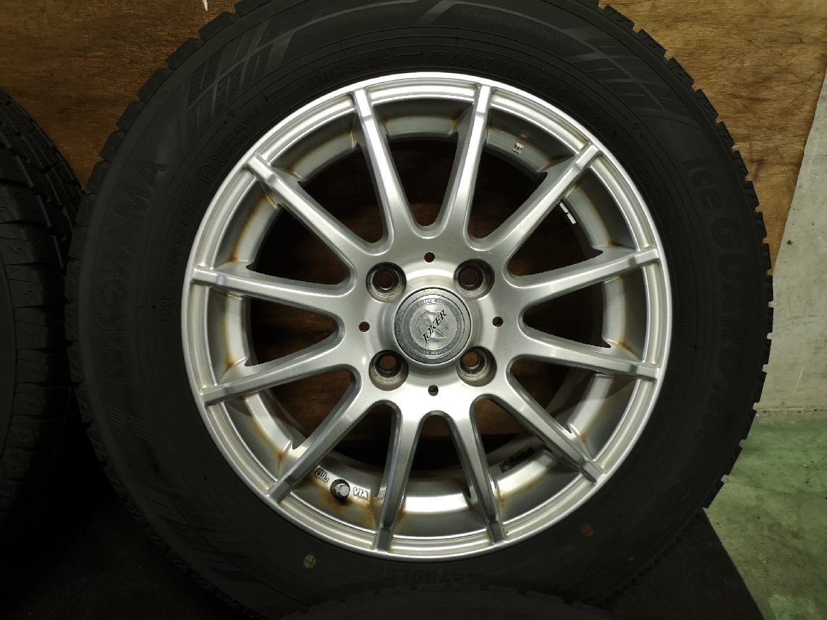 ■ スタッドレス 4本 175/65R14 ヨコハマ アイスガードiG60 ウェッズ ジョーカー 14x5.5J+42_画像6