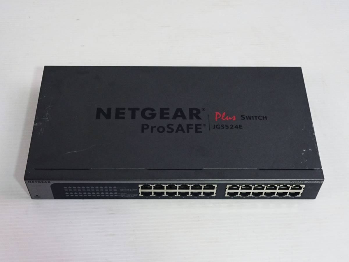 NETGEAR сеть механизм # JGS524E v2 Giga bit 24 порт Prosafe 24Port Plus Switch # ② труба 43820