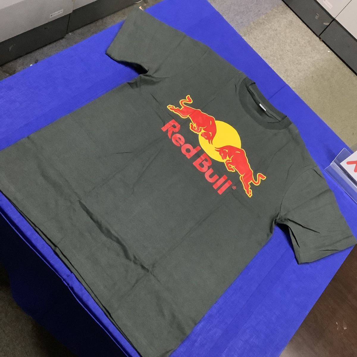 SR10C3. デザインTシャツ XLサイズ　墨黒　RED BULL レッドブル 半袖 プリントTシャツ_画像5