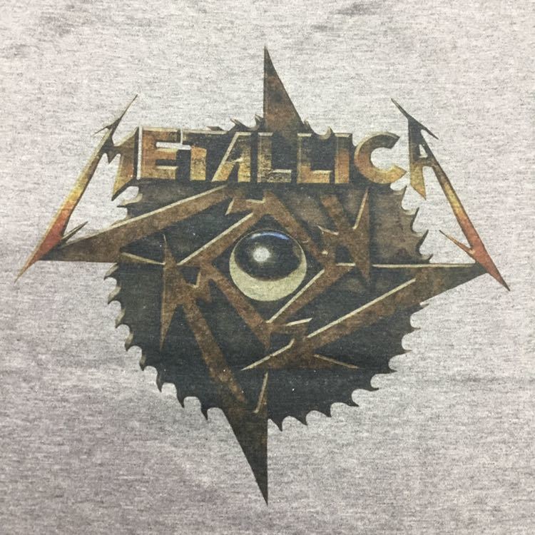 SR4C4. 両面プリントバンドデザイン半袖Tシャツ Lサイズ メタリカ METALLICA ④