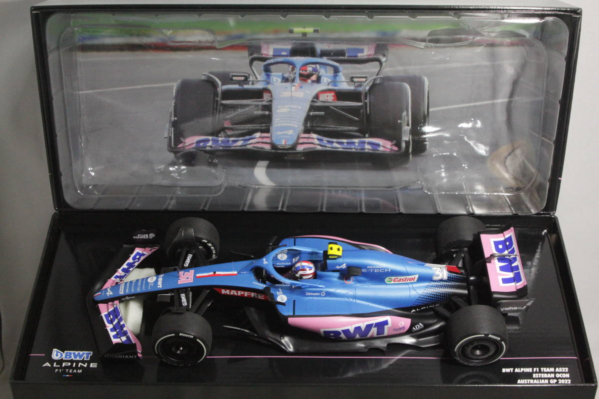 MINICHAMPS 1/18 アルピーヌ A522 オコン 2022年 オーストラリアGP_画像1