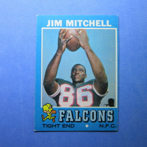 1971 Topps Football #84 Jim Mitchellの画像1