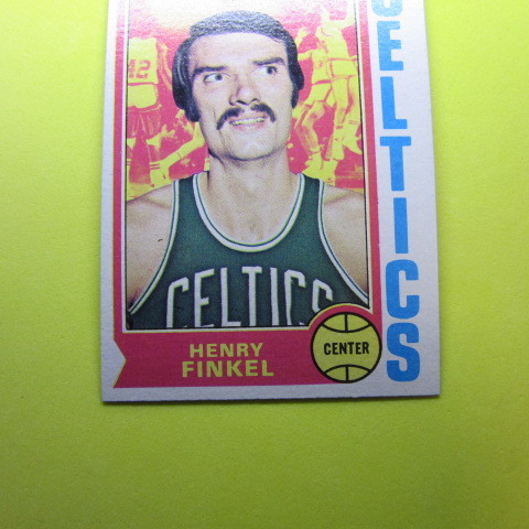 NBA 1974-75 Topps #118 Henry Finkelの画像4