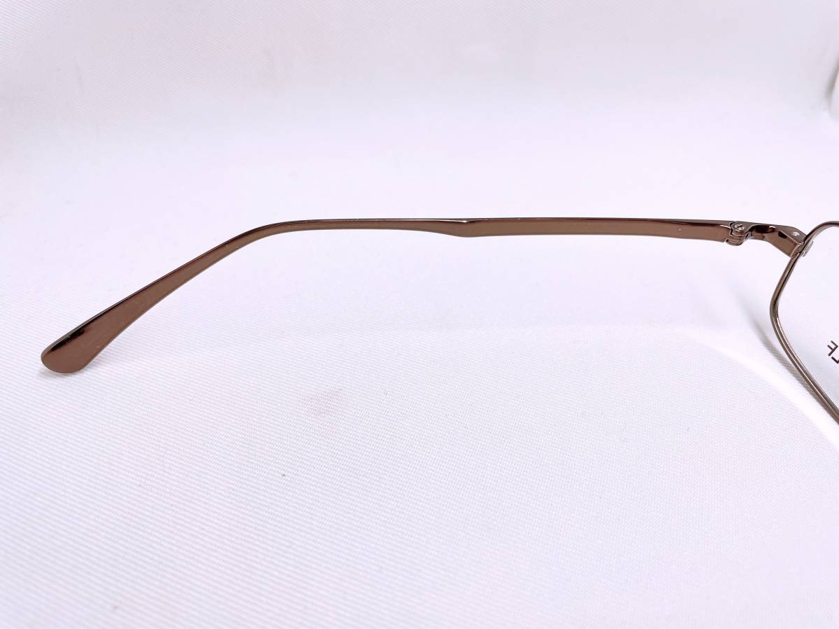 B265 新品 眼鏡 メガネフレーム ブランド チタン VIKTOR&ROLF 54□16 136 14.6g 軽量 フルリム シンプル 男性 メンズ 女性 レディース_画像6