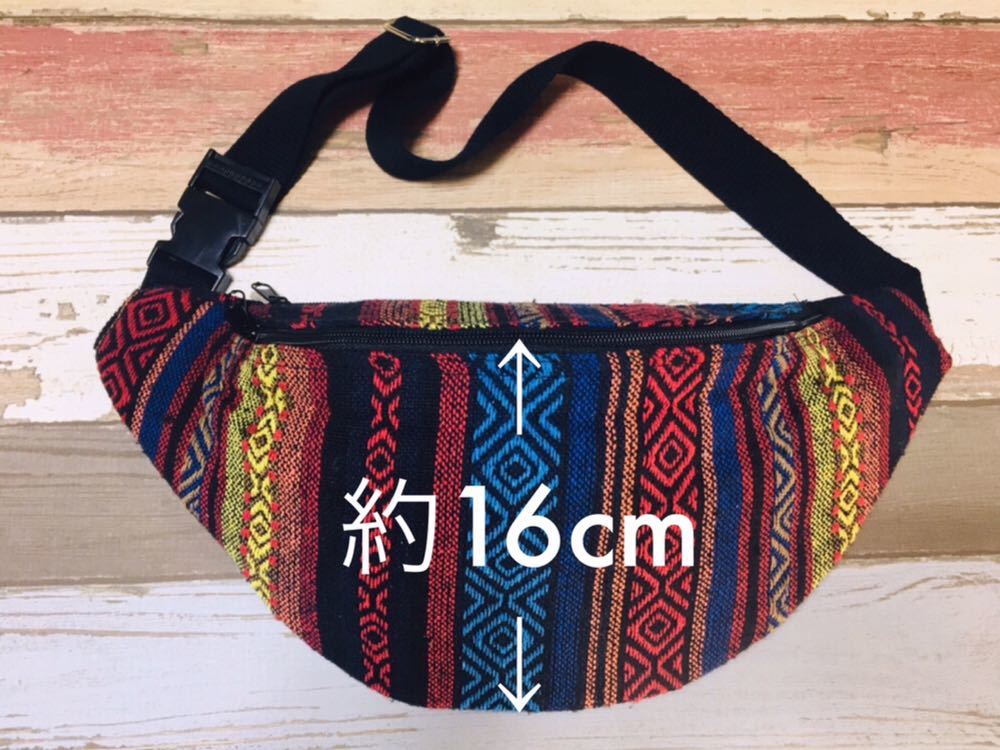  Thai production body bag K man and woman use shoulder bag waist bag belt bag ethnic race Asian men's lady's fes