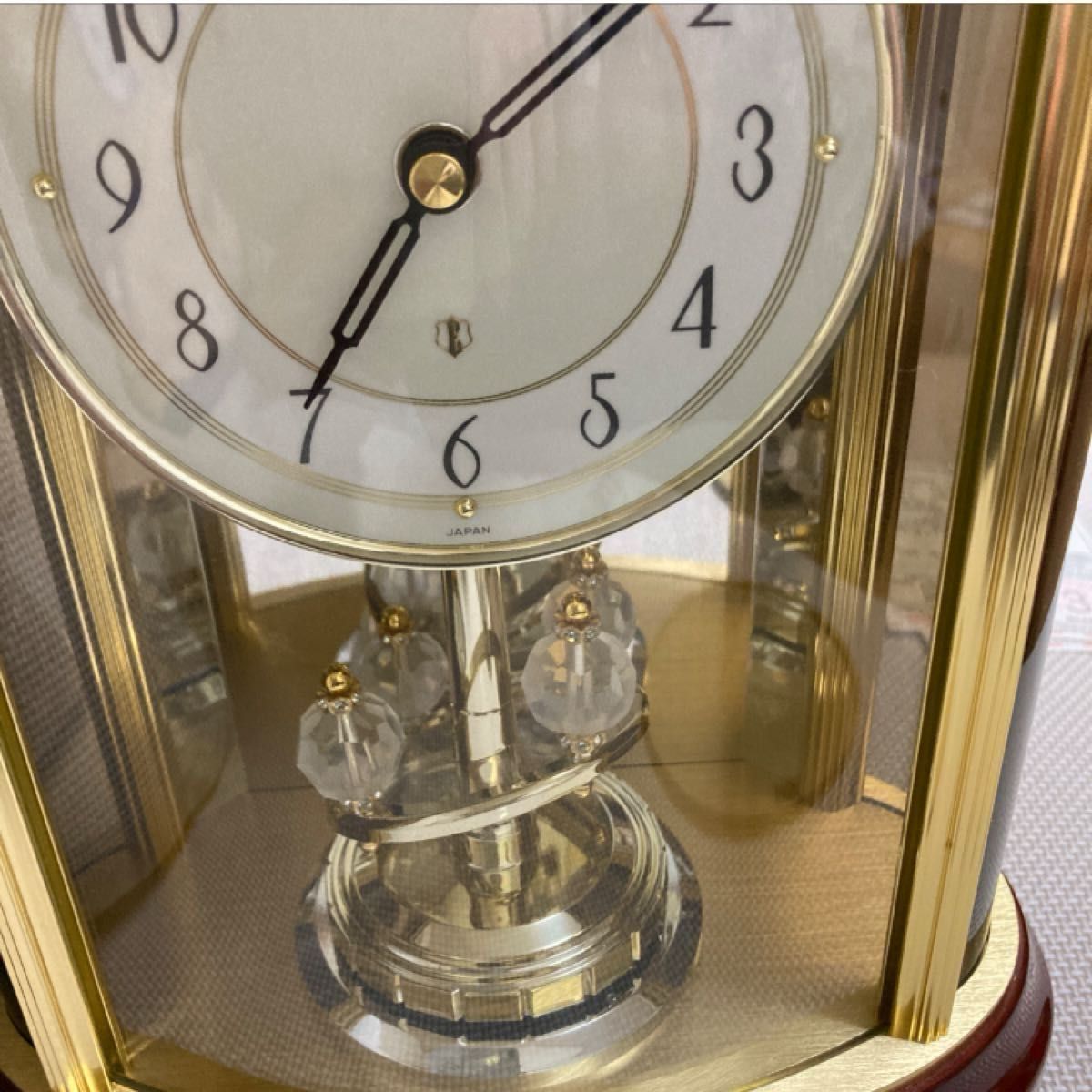 SEIKO EMBLEM HW914G 置き時計　飾り付き　セイコー　アンティーク