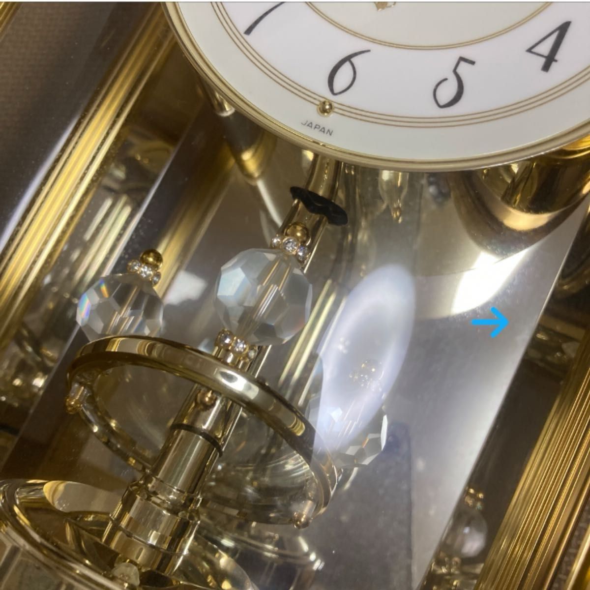 SEIKO EMBLEM HW914G 置き時計　飾り付き　セイコー　アンティーク
