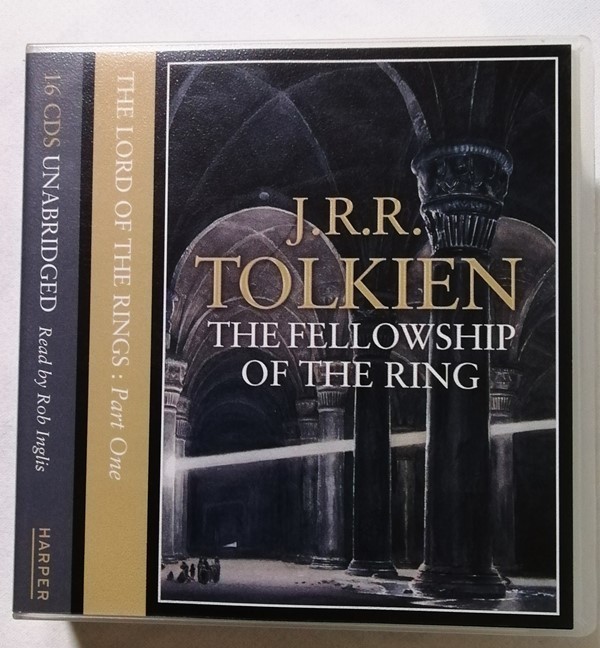 中古朗読CD16枚組　Tolkien, J. R. R.『 The Lord of the Rings : Part One: the Fellowship of the Ring 』English オーディオCD_画像1
