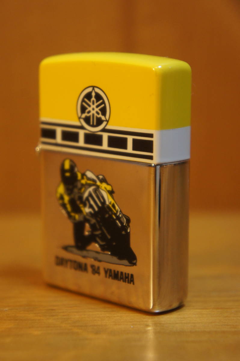 ZIPPO YAMAHA flat ..DAYTONA YZR500 Yamaha Daytona Yamaha Zippo - масляная зажигалка мотоцикл новый товар * не использовался 