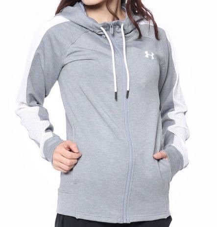 送料無料 新品 underarmour フェザーウェイトフリースフルジップ XL