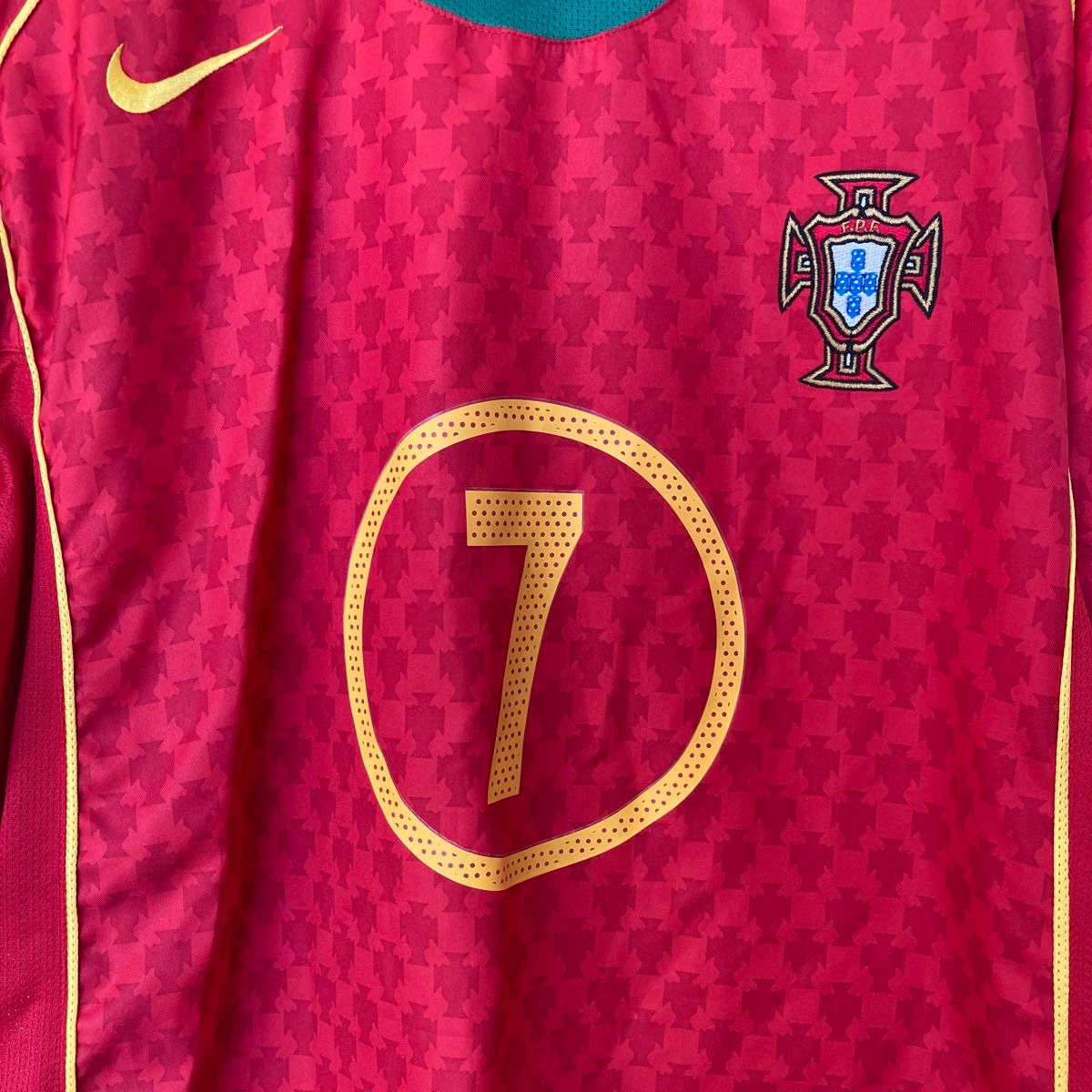 極レア】NIKE製 ナイキ 2004/05 サッカーポルトガル代表 ホーム 極レア】NIKE製 ナイキ 2004/05 サッカーポルトガル代表 ホーム