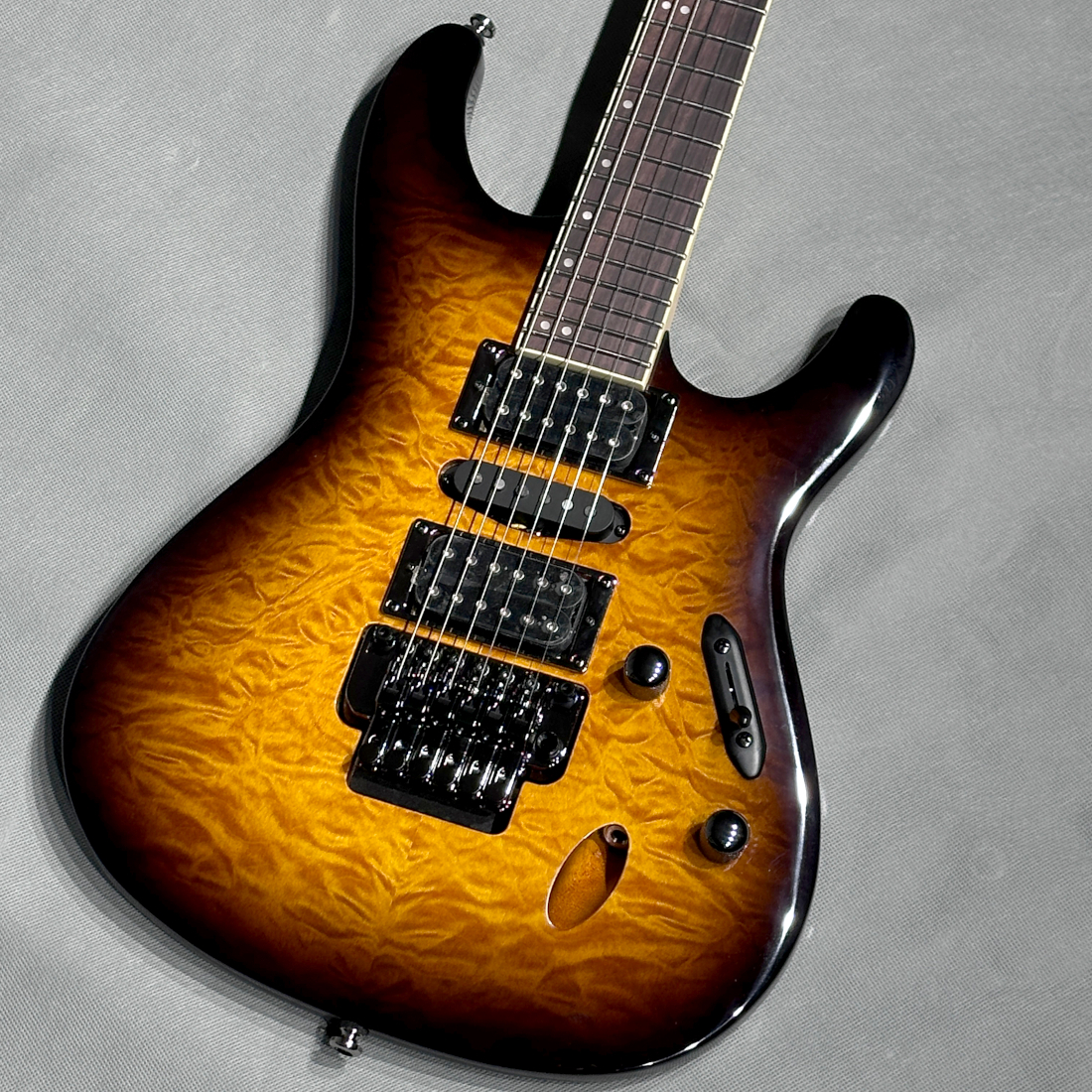 Ibanez S670QM DEB Dragon Eye Burst アイバニーズ アウトレット 特価品_画像1