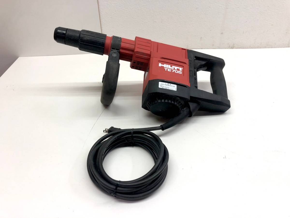 《231484-2》HILTI 電動ハンマー TE705 電動ハツリ機　ハンマードリル_画像6